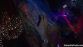 Is Samantha Saint's Behind The Scenes Fun More Exciting Than The Main Show?