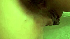 Latina in heels and shoes flaunts her petite ass and tits