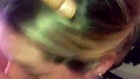 Enjoying a delicious treat with lots of saliva and milk in the mouth