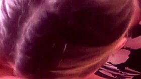 Enjoying a delicious treat with lots of saliva and milk in the mouth