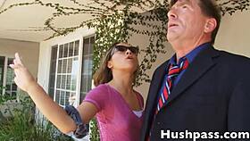 Kristina Rose's Intense Cuckold Emotions with Black Monster Cock