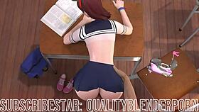 D.Va Gets Fucked in School POV Style! 😏💦