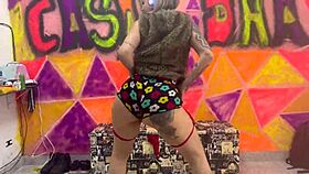 she sat on it and bounced deep in public