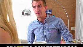 Brooklyn Blue breaks up a marriage with her beauty.