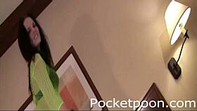 Babe Grinds Round Ass Against Hard Cock In Lingerie