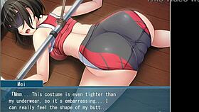 Cosplay Girl Trains With Toys And Masturbation!