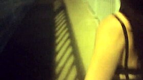 sandy cortez's public suck in the crossing