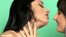 Mina And Nomi Intense Dildo Play