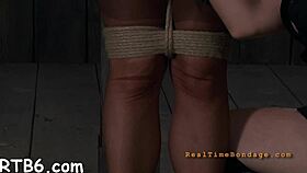 sadomasochism unfolds with a nasty slut in tight control