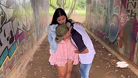 Hey, outdoor park fun with my former schoolmate savannah watson