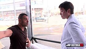 Simona dreweova is sucking and fucking a stranger in our fucktruck in public.