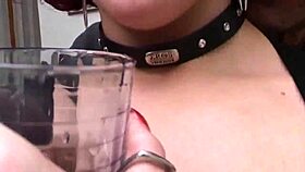 Before horny old man fucks her she masturbates in car