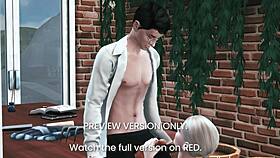 I-I can't believe I'm messing up this triwizard tournament preview in 3d hentai, it's so intense