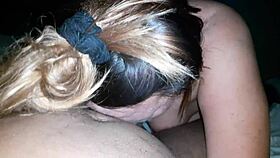 French Vanilla Delivers Insane Late-Night Blowjob Skills in Hotel Room!