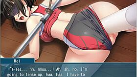 Cosplay Girl Trains With Toys And Masturbation!