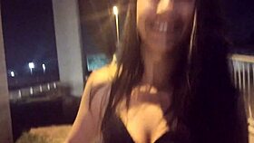 sandy cortez's public suck in the crossing