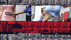 Insane! LPO Blackmails Desperate Milf Shoplifter for Dirty Handjob.