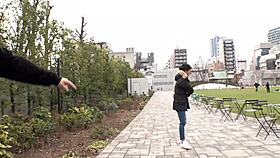 asian girl with small tits in video