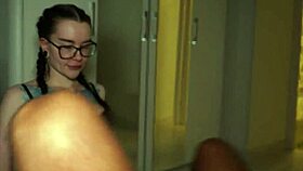 Nerdy Chick Moans As I Penetrate Her Hard