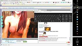 Can she handle the huge dildo while her tits bounce wildly?