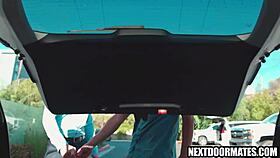 Uber driver gives gay customer a wild anal ride