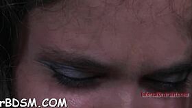 Brunette Darling Toys Her Rubber Pussy!