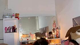 Incredible romantic encounter with a Colombian woman by candlelight