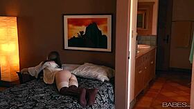 Hidden Cam Captures Shae Snow in Private Teen Action During Snowy Glamour Scene