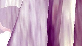 leo anime girl tries mixed bath in secret hot spring without towel