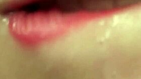 I'm Overwhelmed Seeing This Centerfold Swallow Every Drop of Jizm