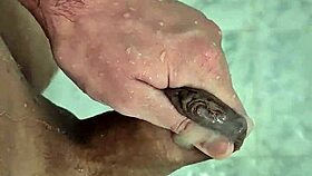 Brazilian Twink Cumming in Shower Solo