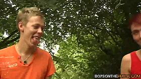 Twinks drilling Dan Jenkins' ass