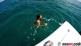 Sexy Teen Hoes On Boats Get Bisexual With Best Friends And Big Cocks In Hardcore Pov Action