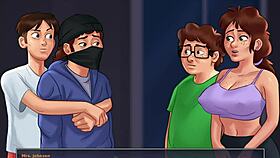 summertime saga episode 203 unfolds in anime style