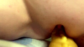 I ride my monster dildo until I cum twice, moaning loudly in solo ecstasy.