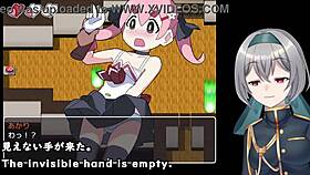 Crossdressing girl Akari in magic unability trial version with machine translated subtitles in hentai anime