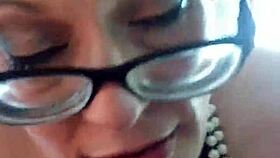 Samantha sucks cock in public outdoor.