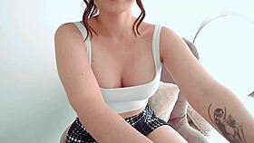 cute latina dancing seductively