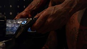 Hallelujah Johnson Rocks Universal Launch and Fleshlight in Wild Solo Action!