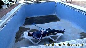 spanish teen eris maximo teases worker with subtle touches