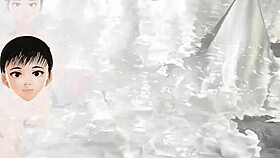 leo anime girl tries mixed bath in secret hot spring without towel