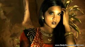 Exotic Glamour Striptease From Erotic India With Music And Teasing