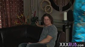 hot asian masseuse ariel b says, 'lick my ass and pussy after this massage'