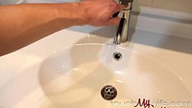 I caught my cheating wife riding our plumber's big cock while I'm away