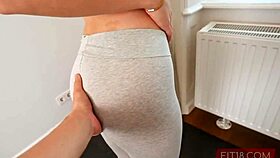 Mina Von D Films A Busty Student From Spain At The Gym In High Definition