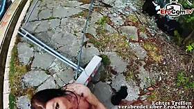 outdoor anal with german milf on date