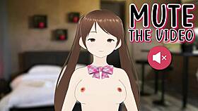 If you want to cum you have to earn it in hentai JOI