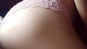 Guy enjoys morning play with his favorite dildo