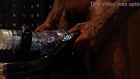 Hallelujah Johnson Rocks Universal Launch and Fleshlight in Wild Solo Action!