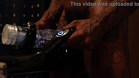 Hallelujah Johnson Rocks Universal Launch and Fleshlight in Wild Solo Action!